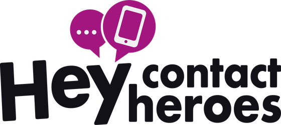 hey contact heroes Logo